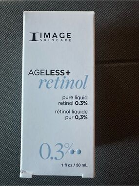 IMAGE Skincare Ageless+ Retinol 0.3% Pure Liquid Serum - White/Light Blue